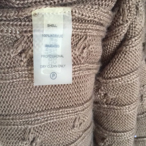 Calvin Klein cable knit side buckle 3/4 dress - Picture 8 of 8